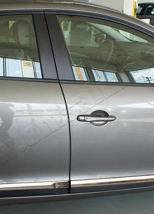 Renault megane (2009-2015) молдинг дверної 4шт