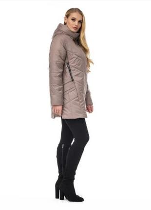 Жіноча демісезонна куртка великі розміри2 фото