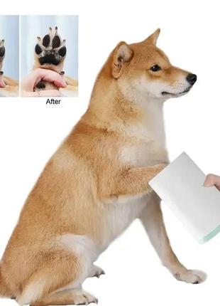 Лапомийка, стакан з силіконовою щіткою для лап собак та цуценят7 фото