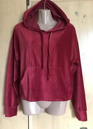 Укороченное худи сток