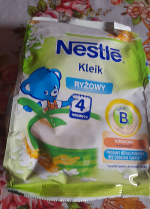 Каша nestlé рисовая