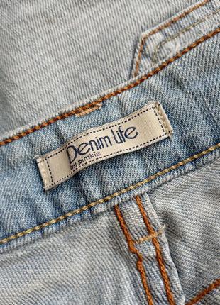 Шорти джинсові короткі рвані denim life by pimkie, 85 фото