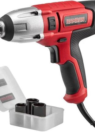 Гайковерт електричний hamron/швеція/450вт,1/2+насадки