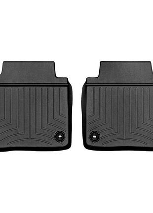 Килимки в салон (задні) lexus ls 460 2012- з бортиком чорні, long 445143 weathertech
