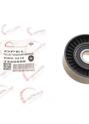 Ролик генератора opel astra g corsa c 1.2i 16v 98- натяжной  rws3216