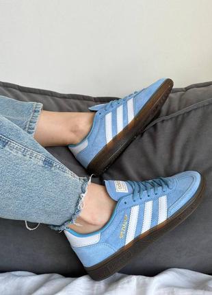 Стильные женские кроссовки, кеды adidas, натуральная кожа + замша, 36-37-38-39-40-412 фото