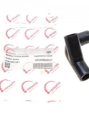 Патрубок радиатора renault kangoo clio ii,iii megane 1.5dci 08- rws2588