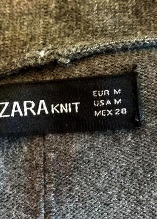 Элегантный кардиган от zara, комфортная кофта, жакет, размер м, l5 фото