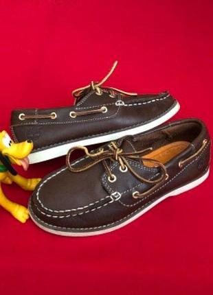 Мокасини топсайдеры timberland оригінал 30-31 розмір
