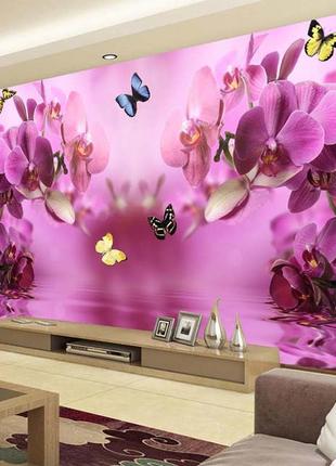 Фото шпалери "камені і орхідеї" - будь-який розмір! читаємо опис!