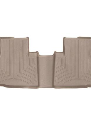 Задние коврики toyota rav 4 2016- с бортиком бежевые, гибрид 455103 weathertech