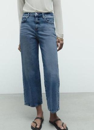 Укороченные джинсы zаrа