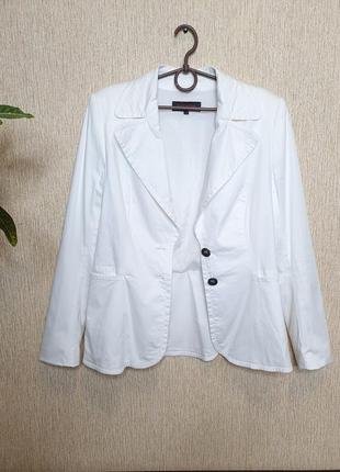 Шикарный винтажный белоснежный пиджак, жакет escada, оригинал2 фото