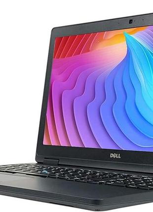 Ноутбук dell latitude e5580 i5-gen7hq ddr4-8гб ssd 240гб, підсвітка клавіатури (б/в)