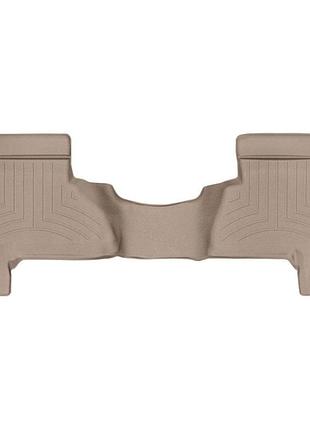 Задние weathertech коврики cadillac escalade 2017- с бортиком, бежевые, esv 1 шт (2 ряд) 456942