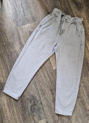 Светло-серые джинсы от zara1 фото
