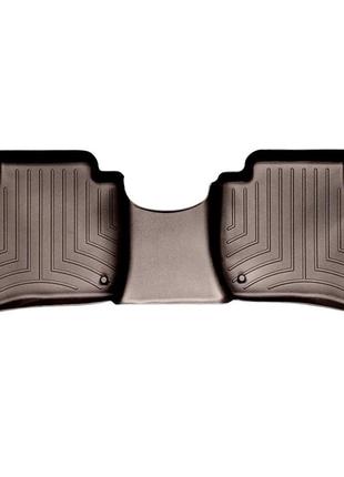 Килимки в салон (задні) volkswagen touareg / porsche cayenne 2010- бортиком, какао 2 зон 473332 weathertech