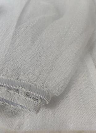 Універсальна захисна антимоскітна сітка на резинці (колір білий)3 фото