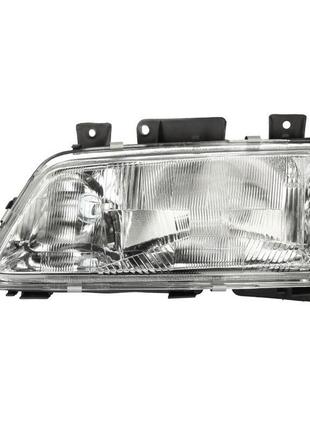 Ліва передня фара peugeot 405 1987-1992 h4/h1, ручн./гідр. регул. 550-1122l-ld-em