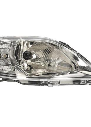 Правая передняя фара dacia/renault logan 2009-2012 правая h4 автом. рег, 551-1174r-ld-em