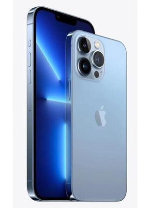 Смартфон apple iphone 13 pro 256gb sierra blue (mlvp3)2 фото