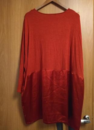 Легкое туника платье с карманами, размер 24-265 фото