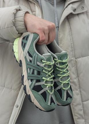 Мужские кроссовки asics gel sonoma 10-50 green 40-413 фото