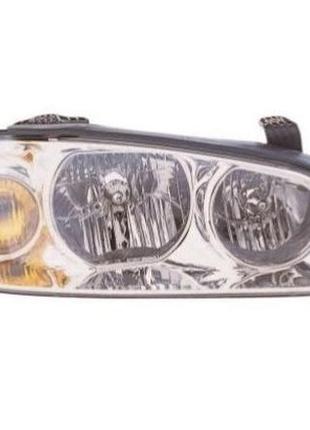 Правая передняя фара hyundai elantra 2003-2006 правая h7/h1 авт.регул.  221-1132r-ld-em