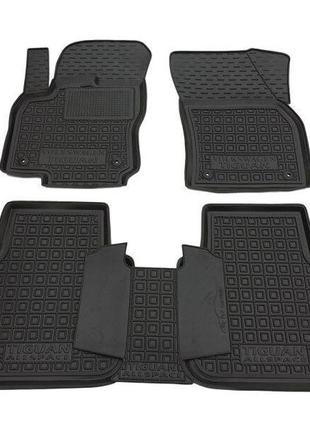 Поліуретанові килимки volkswagen tiguan allspace (2018-) 11706 avto-gumm (фольксваген тигуан)