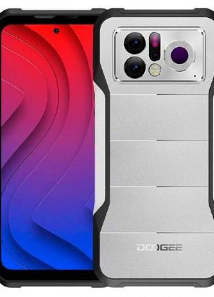 Захищений смартфон doogee v20 pro 12/256 gb silver нічне знімання + тепловізор