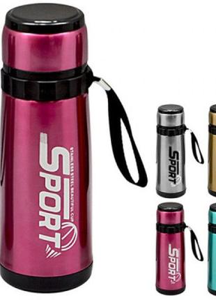 Термос 500 мл  sport  з чашкою, нерж. сталь № х-004