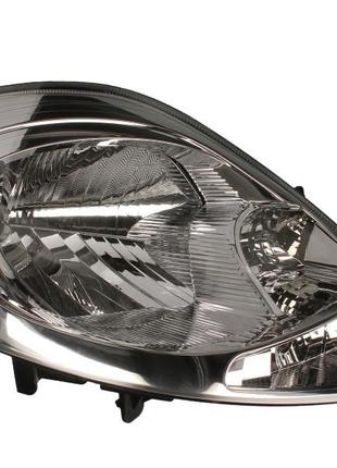 Правая передняя фара opel vivaro/nissan primastar 2006-/renault trafic 2006-2013 правая h4, с прозр.указ. по