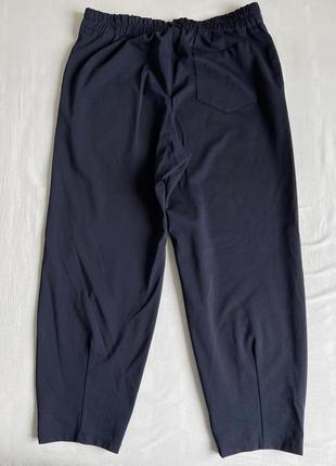 Женские синие укороченные  брюки  46-48 укр6 фото