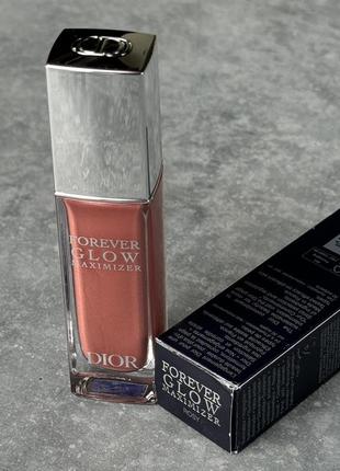 Кремовый хайлайтер – румяна dior forever glow maximiser, rosy оригинал1 фото