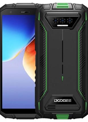 Защищенный смартфон doogee s41 max 6/256gb green