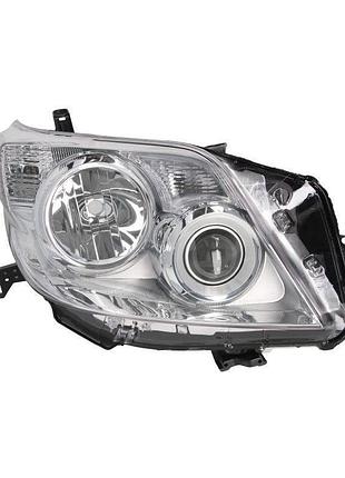 Правая передняя фара тойота land cruiser prado (j150) 2009-2013 правая h11/hb3, эл. рег. 212-11p8r-ld-em