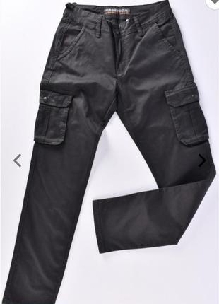 Мужские брюки с накладными карманами.1 фото