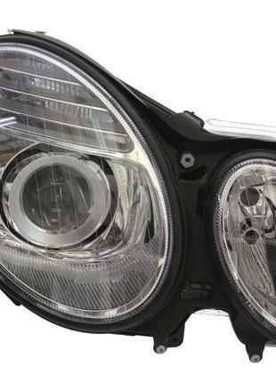 Права передня фара mercedes e-class (w211) 2006-2008 h7/h7 з повротн., ел.реєстр. 440-1163r-ld-em