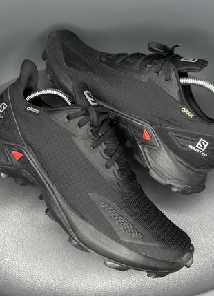 Треккинговые кроссовки salomon alpha cross gore-tex оригинал мужские саломон