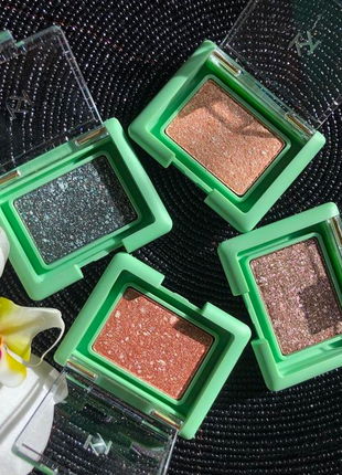 Тени для век с эффектом металлик kiko milano charming escape stardust eyeshadow