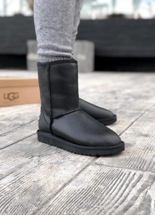 Угги зимние кожа ugg leather