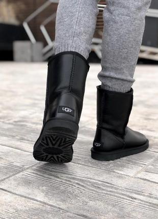 Угги зимние кожа ugg leather5 фото