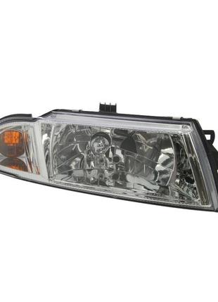 Правая передняя фара mitsubishi carisma 2000-2006 правая h4, автом. регул. 214-1157r-ld-em