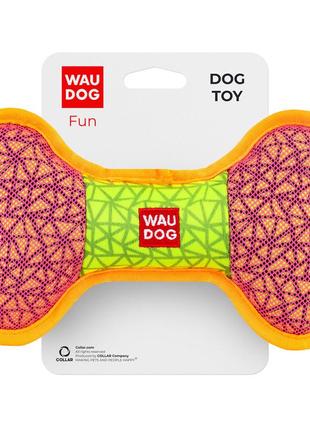 Іграшка для собак waudog fun, "кістка", ш 20 см, д 12 см рожевий