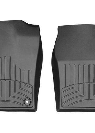Передние коврики toyota ch-r 2017- с бортиком черные, 4411231 weathertech