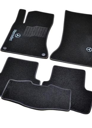 Ворсовые коврики mercedes-benz w176 a/w246 b 12-/ x156 gla 14-/ c117 cla 13- /чёрные 5шт avtm blccr8331