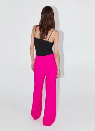 Брюки розовые от zara2 фото