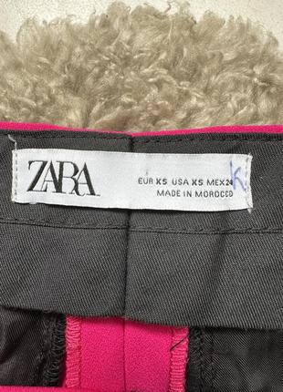 Брюки розовые от zara7 фото