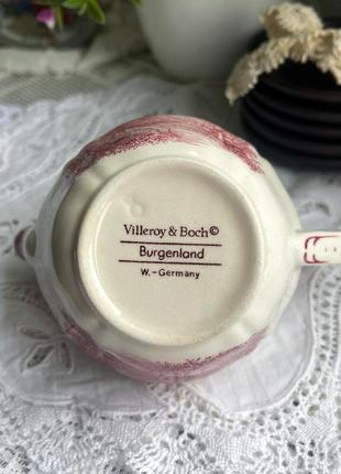 Молочник фарфор villeroy&boch сливочник соусник6 фото