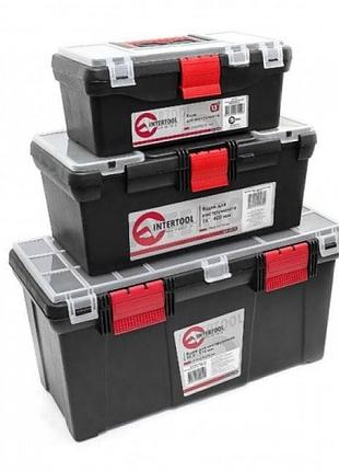 Комплект ящиков для инструментов, 3 шт intertool bx-0003 r_1075